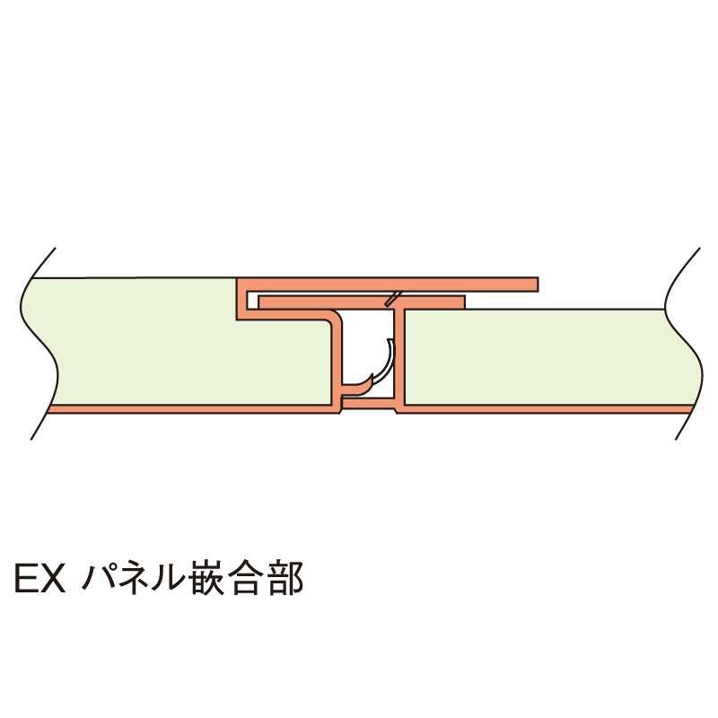 バスパネルEX-3 ペイルブルー 3000mm EX3-PB【ケース販売】8枚 浴室用天井 浴室 水回り UV塗装仕上げ