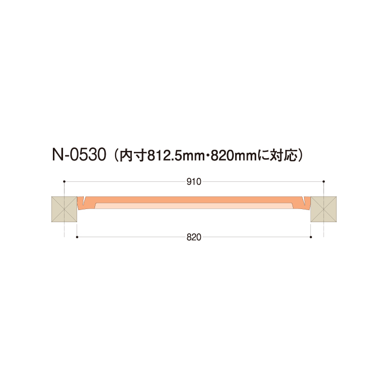 フクフォームN 根太無工法 3寸大引間用 N-0530型 FFN0530【ケース販売】8枚 断熱材 ポリスチレン フクビ