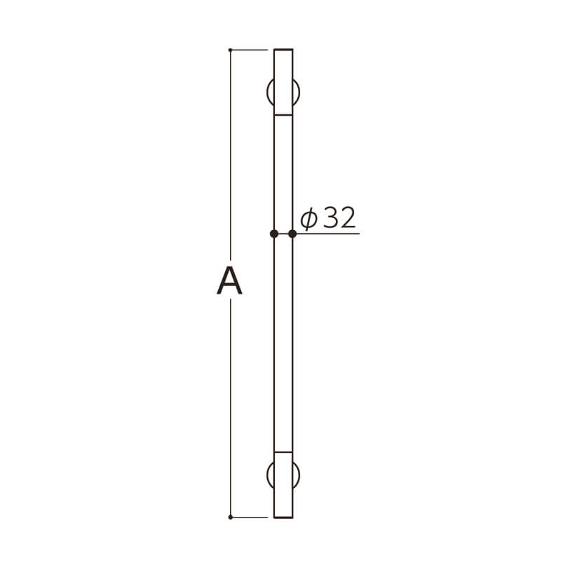 A:800mm