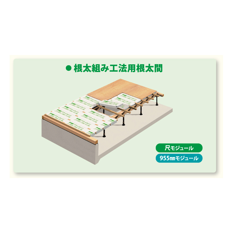 フクフォームEco 根太組工法 尺モジュール 3寸 455根太間用 ET22W30【ケース販売】8枚 断熱材 フクビ