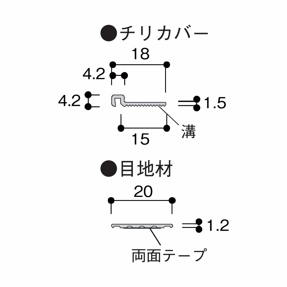 引戸枠カバー（引違い用）ウッドベージュ HKH2WBG【ケース販売】1セット入 リフォームカバー工法 フクビ化学工業