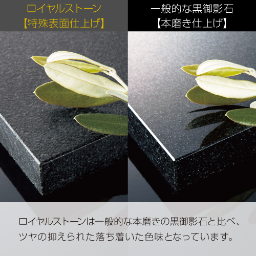 オーダー表札「チタンノヴァ」 JTP-21 美濃クラフト 黒御影石＋チタンダル表札