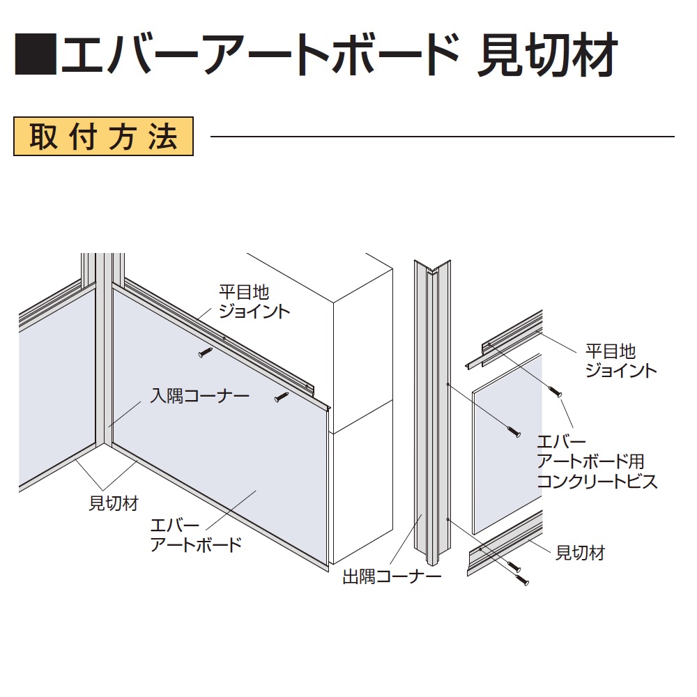 エバーアートボード取付図