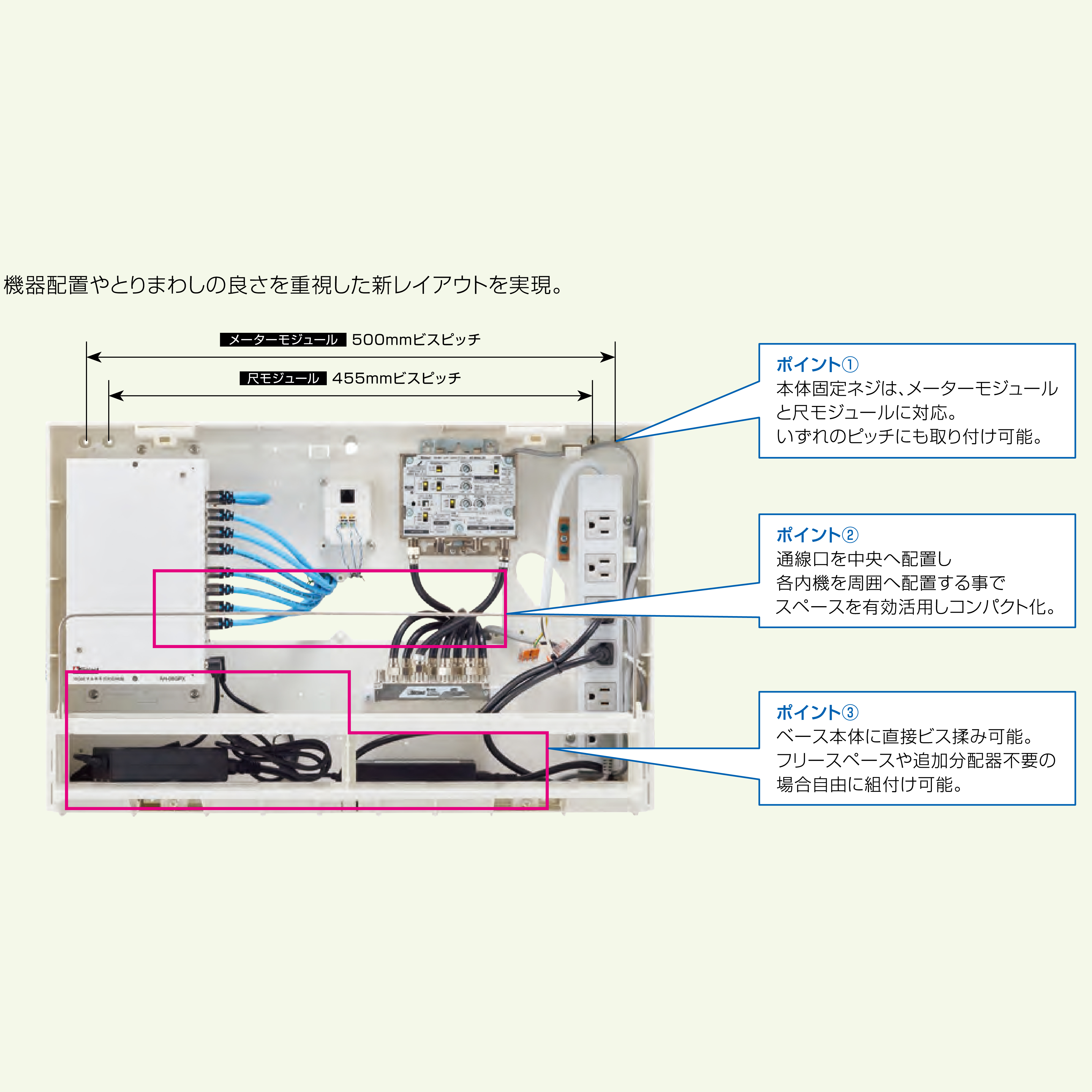 情報盤 10ギガ TEL TV 情報分電盤 ATX-4X88M-00 基地局BOX 情報配線 アバニアクト Abaniact 因幡電機