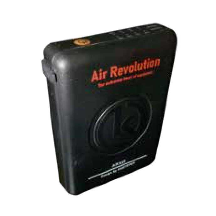 Air Revolution 19V モバイル バッテリーセット AR325B 空調ウェア ファン付 作業服 防水対策済 KUS