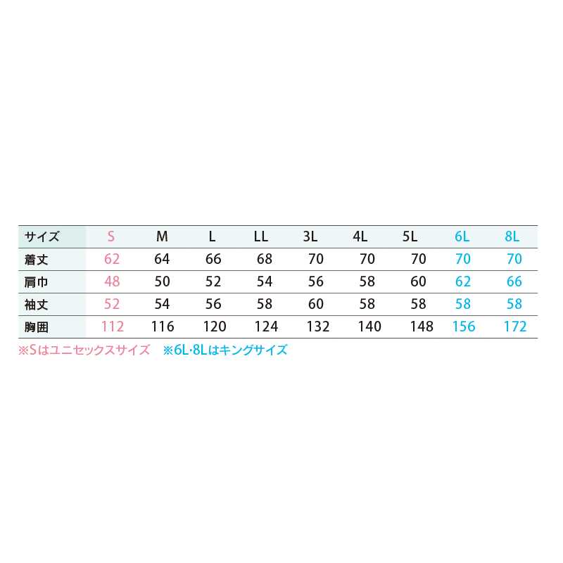 空調風神服 長袖 ワークブルゾン（服のみ） S ブルー KF90470 サンエス EFウェア 作業着 空調ウェア