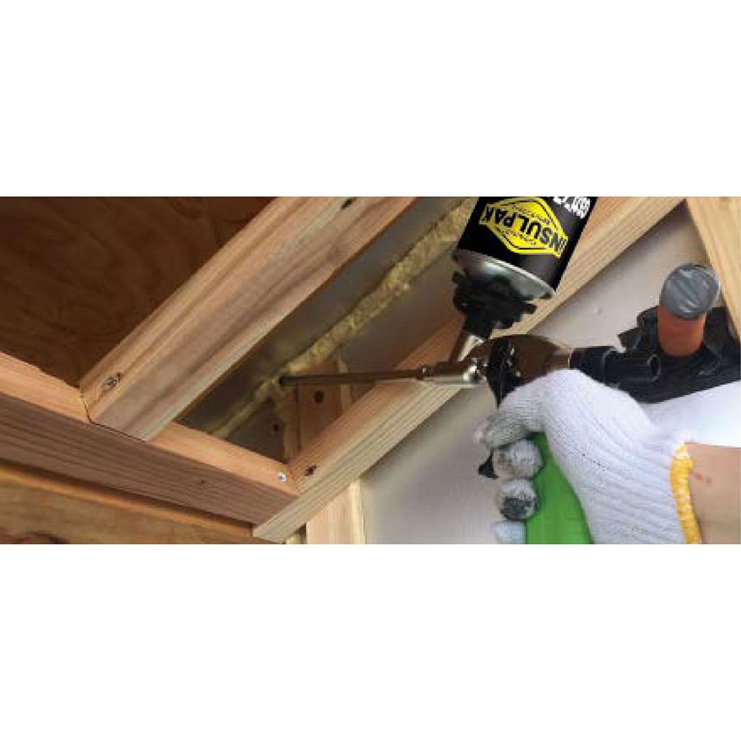 インサルパック GSガンフォーム 1液 ガン NFPRO【ケース販売】12本入 隙間 充てん 発泡ウレタン ABC