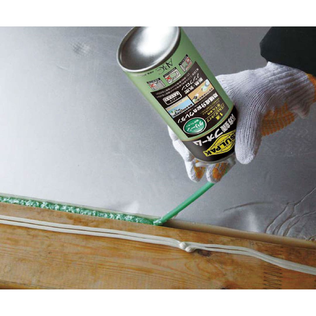 インサルパック 防蟻フォーム 1液 ノズル＆ガン IBF【ケース販売】6本入 防蟻 隙間 充てん 発泡ウレタン ABC