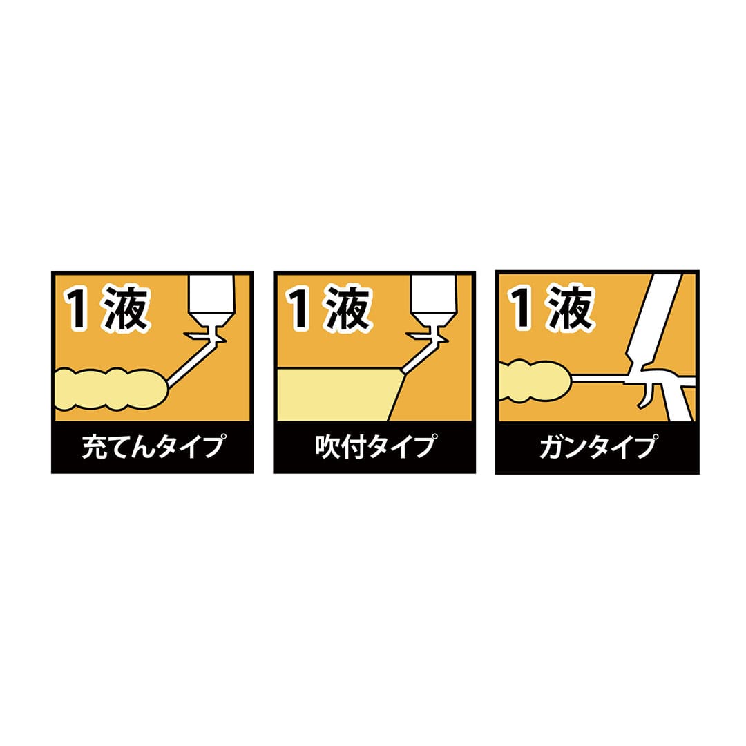 インサルパック スプレーノズルフォーム ISN【ケース販売】12本入 ノズル 1液タイプ 発砲ウレタン  ABC