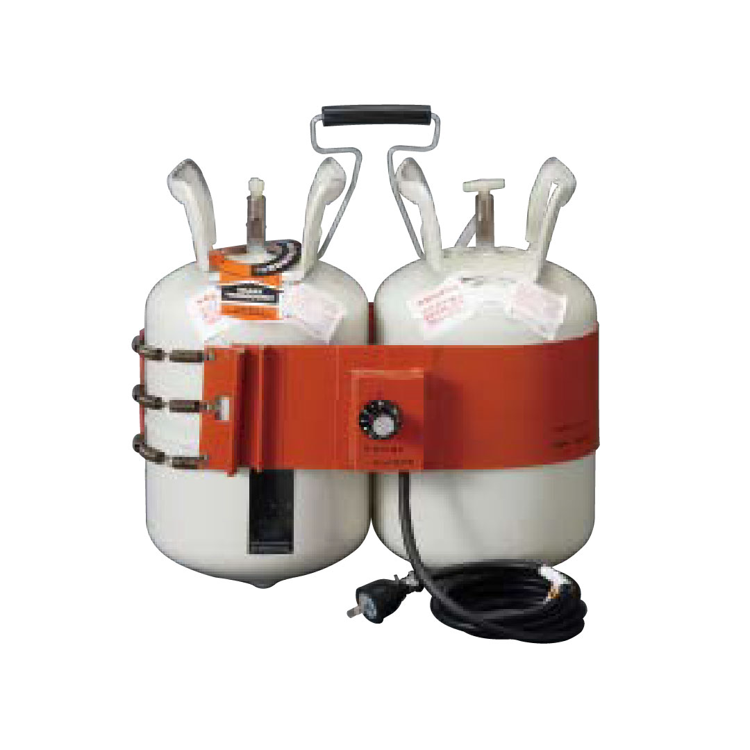 【受注生産】インサルパック ボンベヒーター 2液タイプ 108×978mm BH 温度調節 バンド 発泡ウレタン ABC