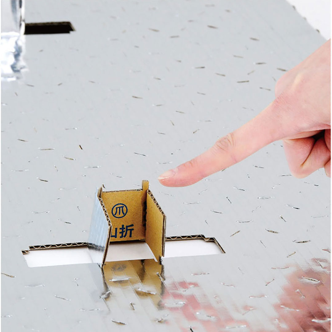 風通し銀次郎 3×560×850mm【ケース販売】50枚【購入数：１～９セット】屋根 遮熱 天井断熱 銀次郎 106048 旭ファイバー