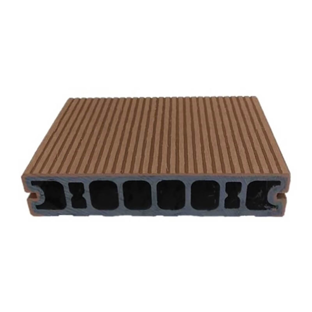 エコロッカ デッキ材【15本まで/回】  サンディブラウン DK2020V2(表層リブ仕上・サイドスリットあり)
