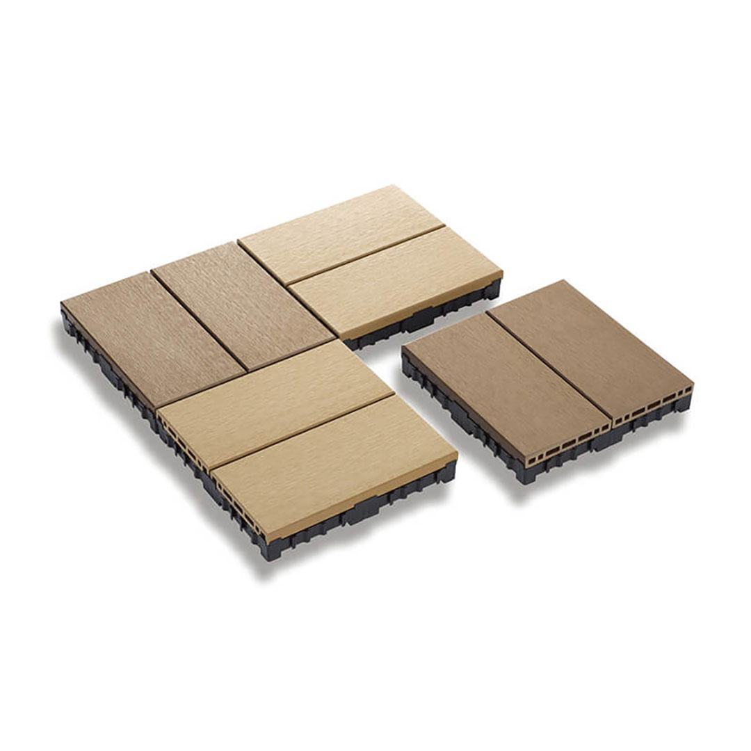 エコロッカ Air J.Deck（エアJデッキ）【ケース販売】12枚入 JDNFB300 ブラウン フラット仕上げ