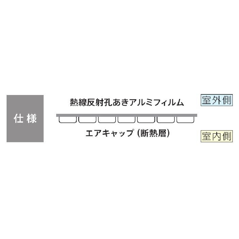 遮熱エース 4mm×910mm×50m【購入数：１～９本】屋根 天井断熱用 リフォーム シャネツエース 101056 旭ファイバー