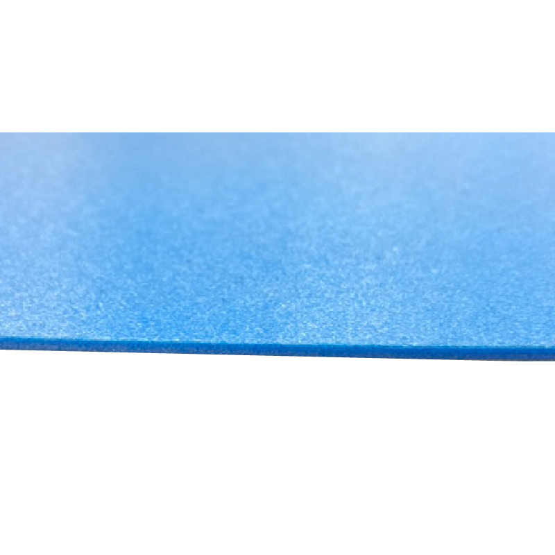ポリプレート ポリエチレン樹脂板 910×1820×t2.4(mm) 青 【ケース販売】 10枚入 モリマーサム樹脂工業