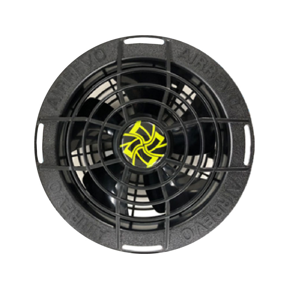 ファンセット 25V AR527F 空調ウェア 作業着 ワークウエア KMネクスト Air Revolution (バッテリー別売)