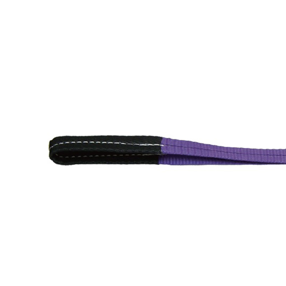 ベルトスリング 紫 25mm×1m 65302【セット販売】100本入 使用荷重800kg 玉掛け作業 FREAK フリーク