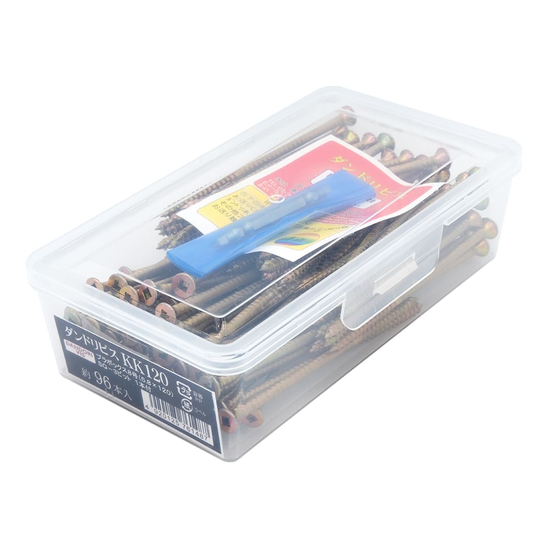 極太KKビス KK120 8号小 V-KKX120-PX【小箱：96本入】ダンドリビス