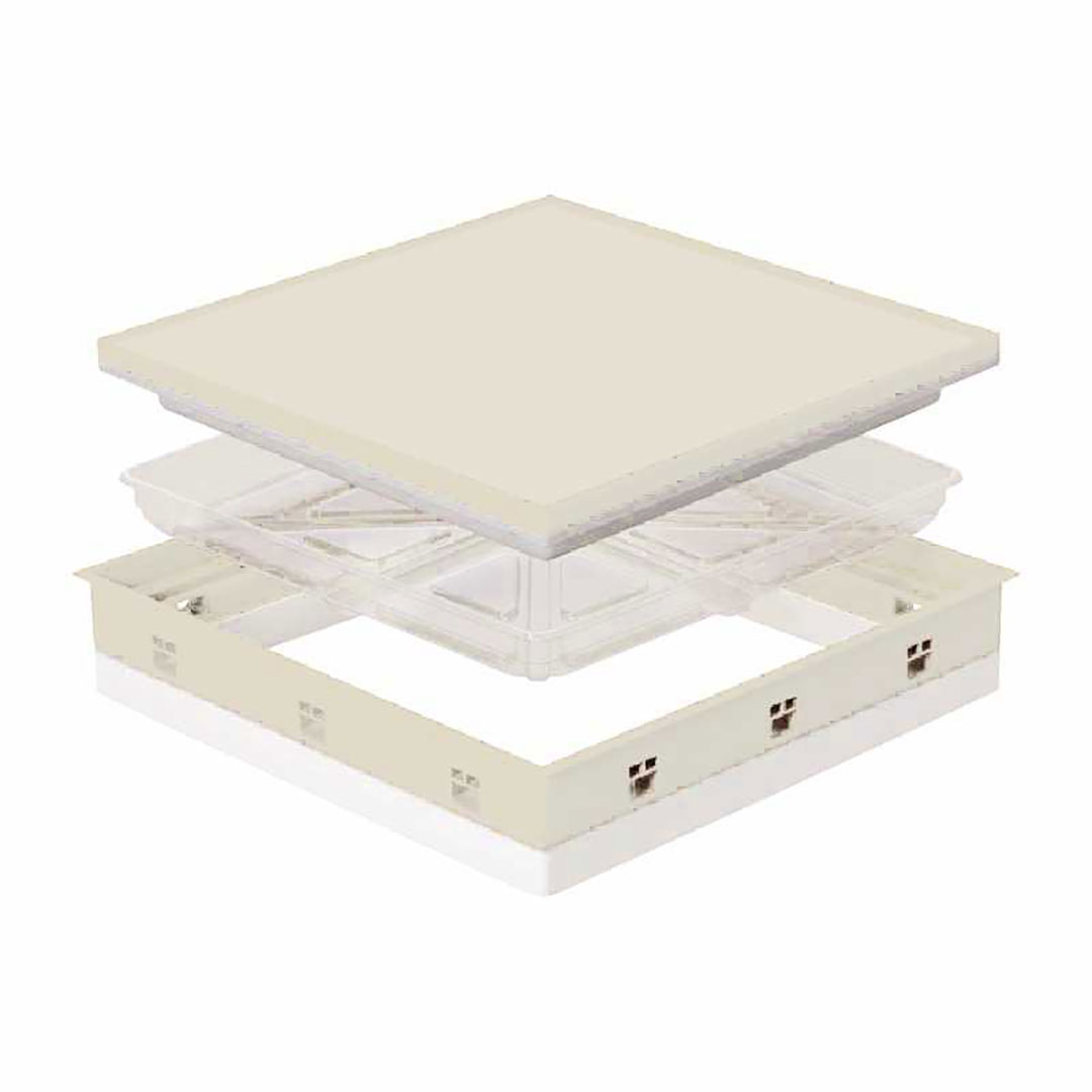 高気密型床下点検口 断熱型(450×600)SPF-R45S-UA1-IV アイボリー 城東テクノ 点検口(法人限定)