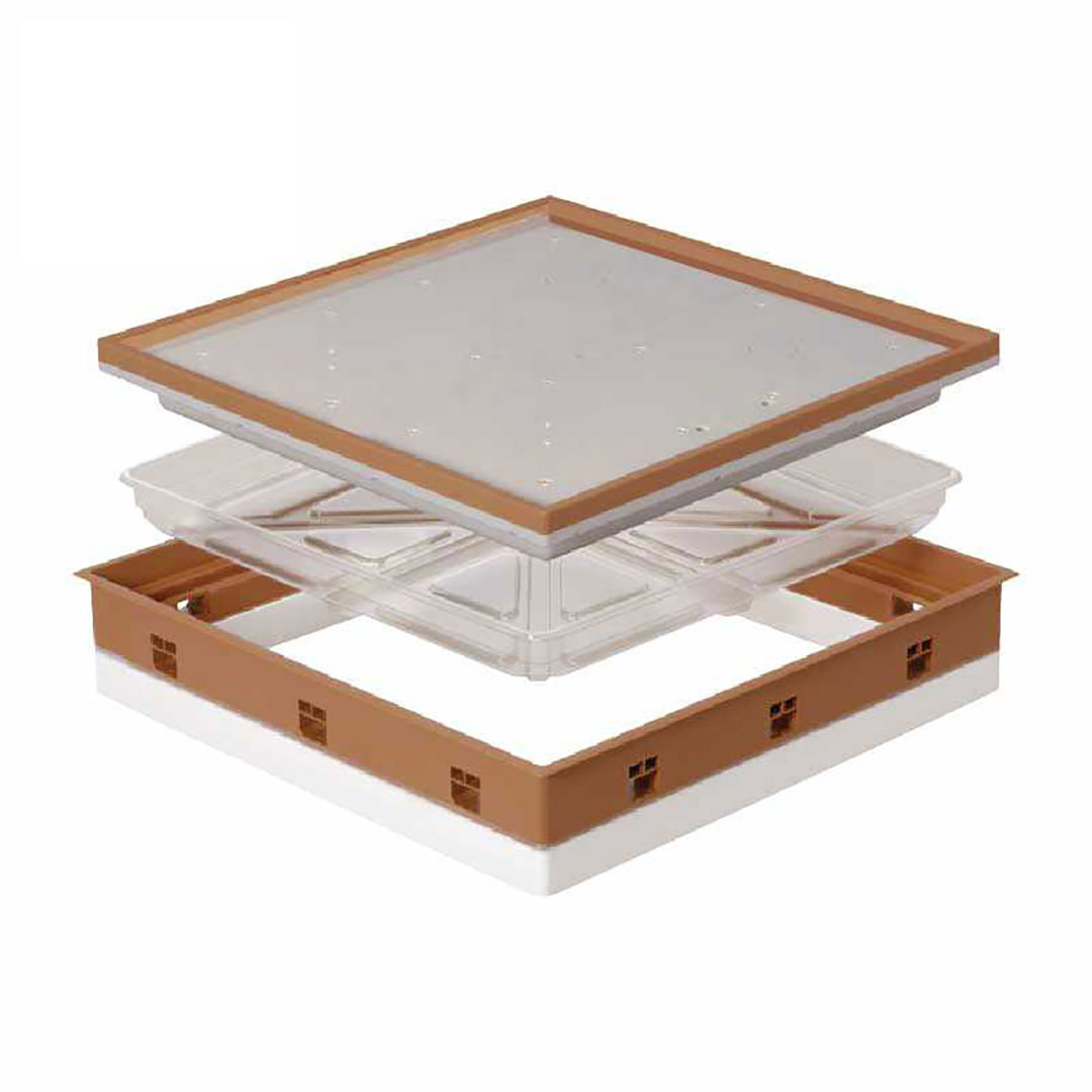 高気密型床下点検口 断熱型(450×600)SPF-R45F12-UA1-DB ダークブラウン 城東テクノ 点検口(法人限定)