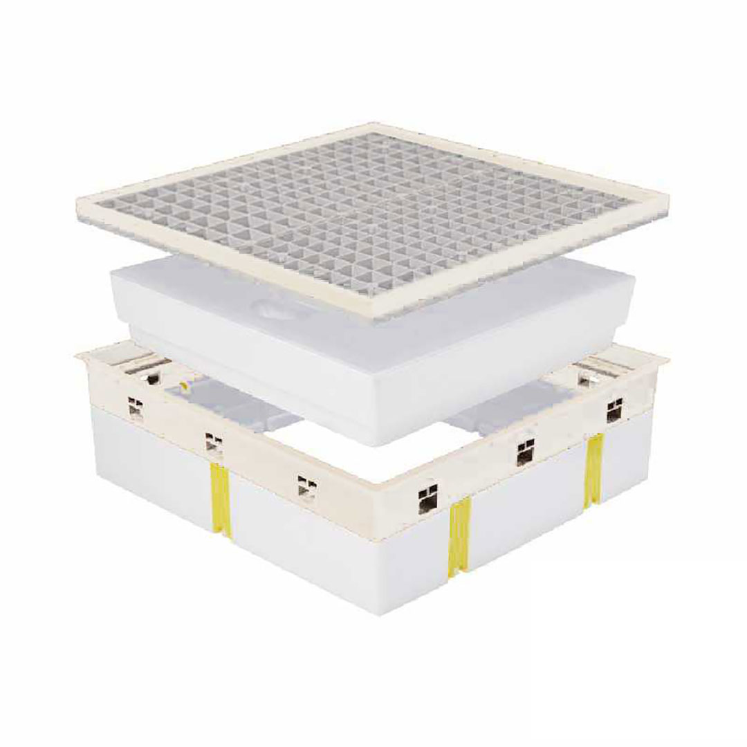 高気密型床下点検口 高断熱型(450×600)SPF-R45F12-BC2-IV アイボリー 城東テクノ 点検口(法人限定)