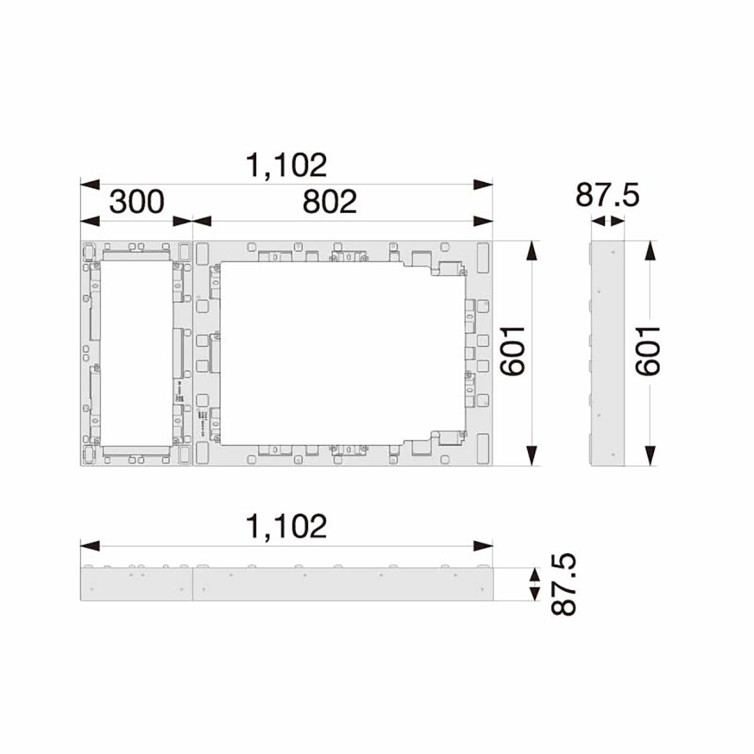 ハウスステップ アジャスター 1段 CUB-8060-H1(CUB-8060S・CUB-8060対応)城東テクノ(法人限定)