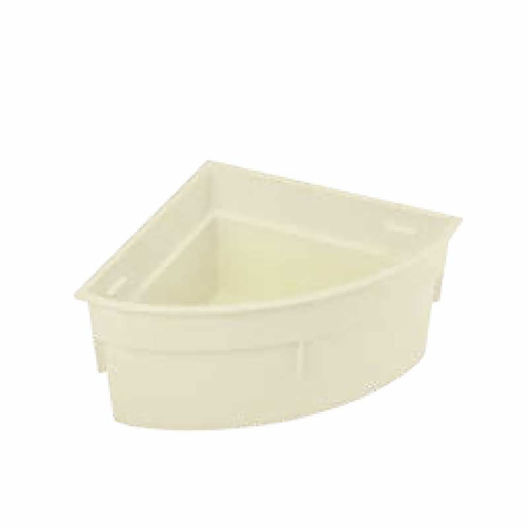 ハウスステップ Rタイプ 収納庫有 ライトグレー CUB-R60S-LG 城東テクノ 勝手口ステップ（法人限定）