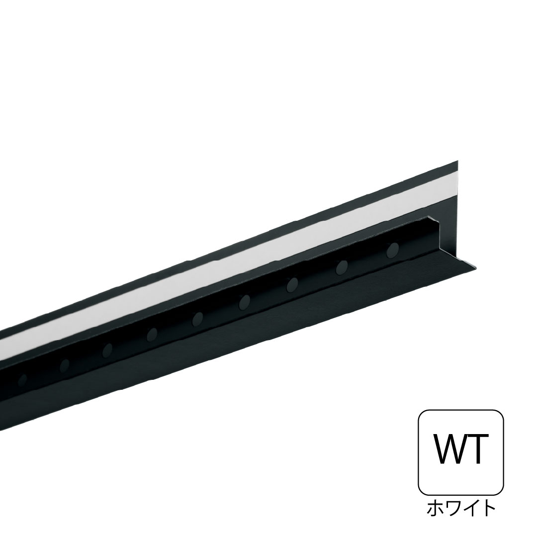 鋼板製WM垂れ壁用スリムオーバーハング 見付け寸法30mm ホワイト HF-ST30-WT 城東テクノ