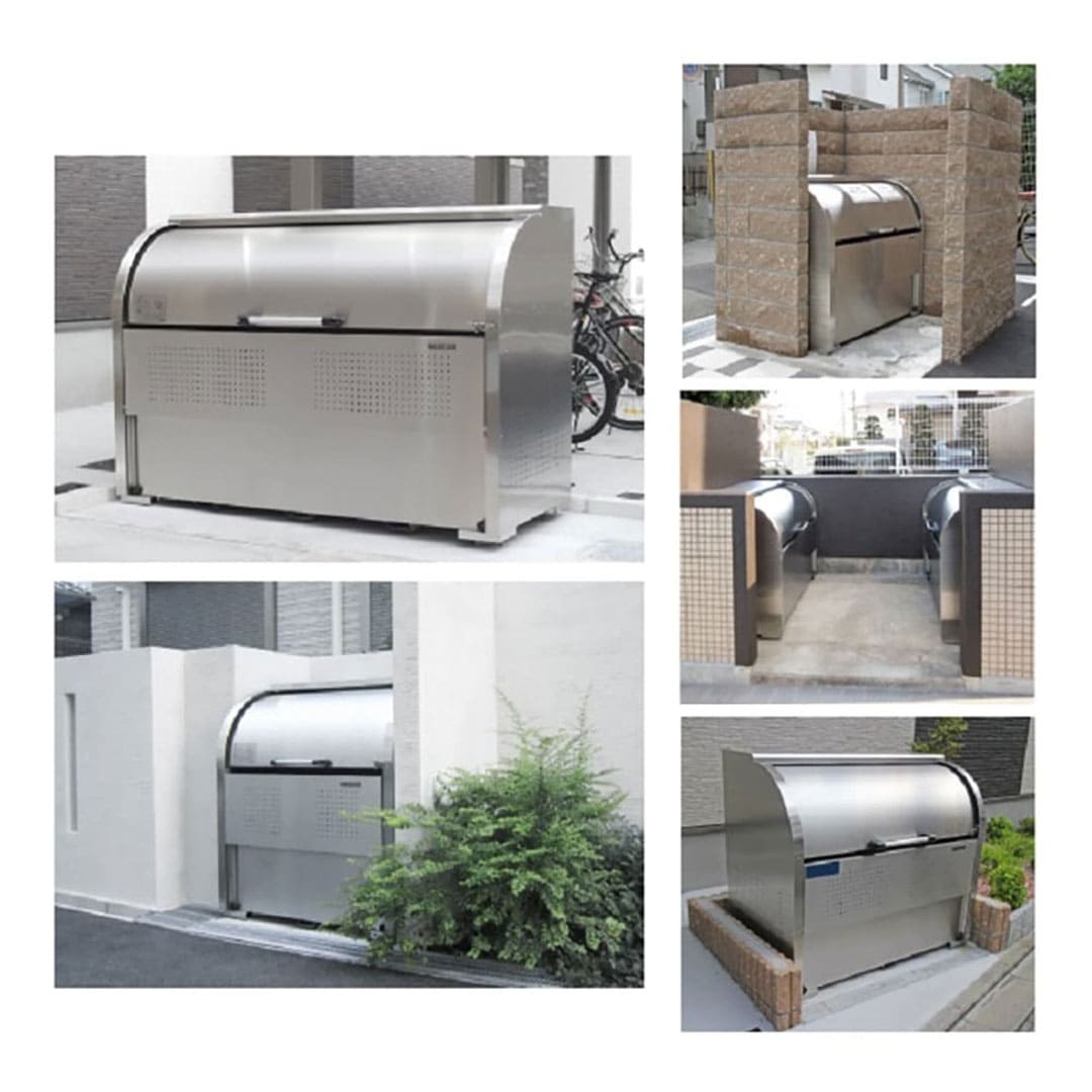 ダイケン クリーンストッカー CKS-1006 ステンレス製  幅1000×奥行600 450L ゴミ収集庫