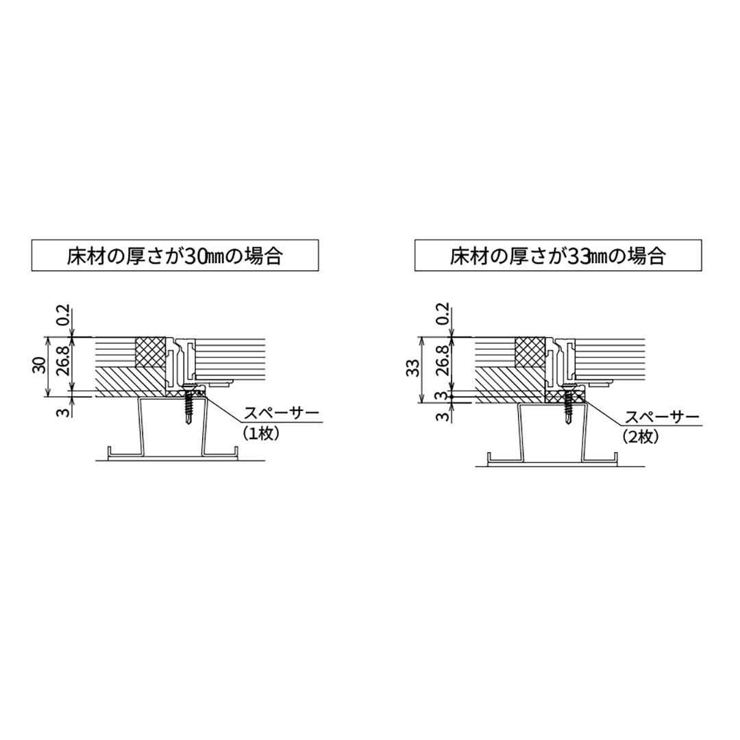 床点検口 木質フロア材向け 錠付 600角 KDIKP2606【ケース販売】2台入 アルミ目地 ダイケン(法人限定)