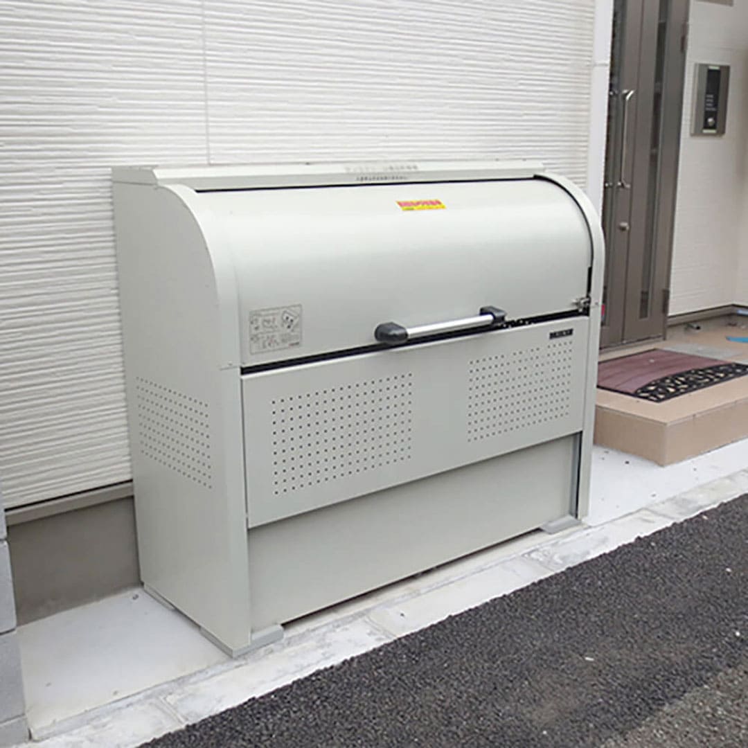 ダイケン クリーンストッカー CKE-R1305 スチール製 スリム 幅1350×奥行500 600L ゴミ収集庫