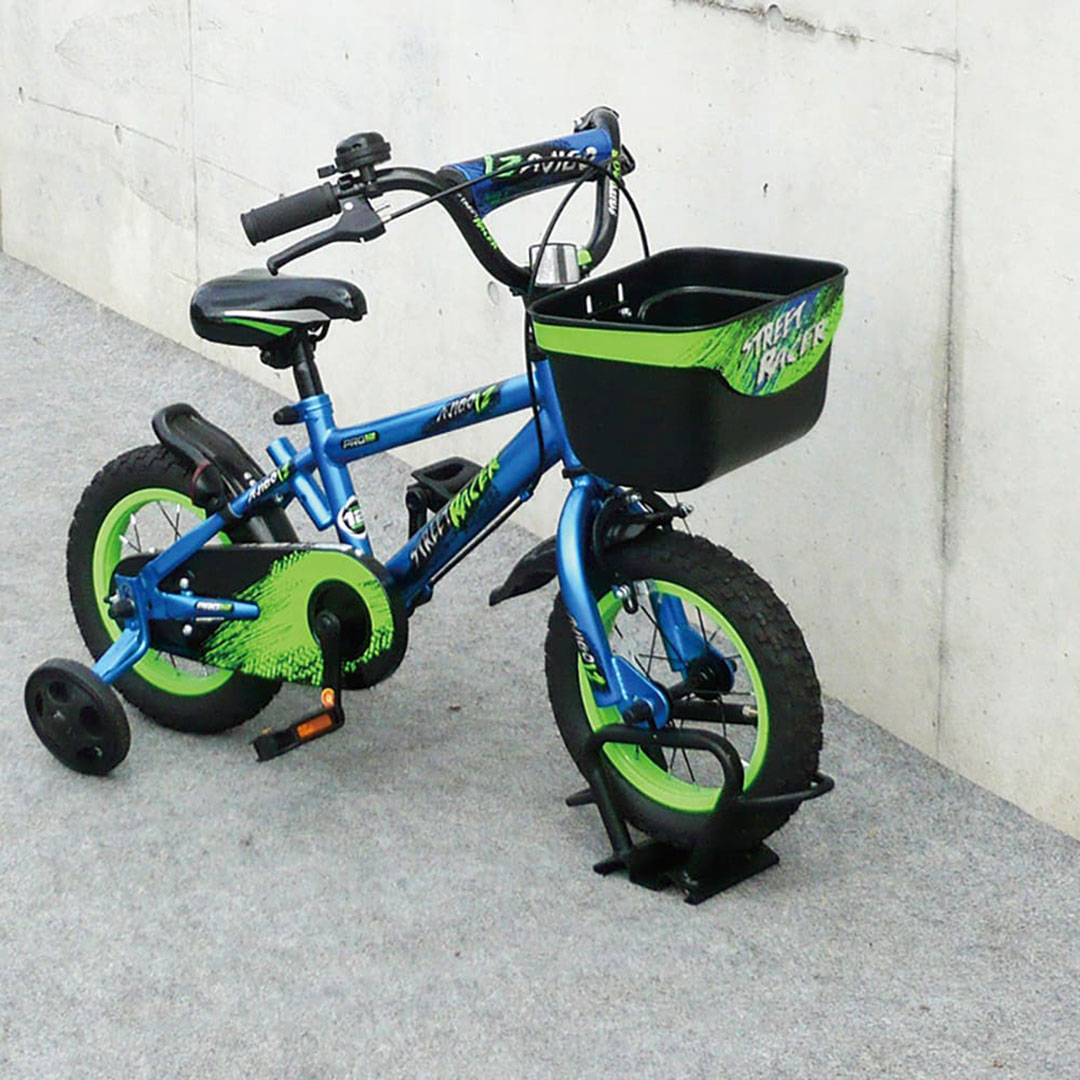 ダイケン 自転車ラック CS-C1A-S スチール製 ブラック 電動アシスト自転車対応 独立式サイクルスタンド