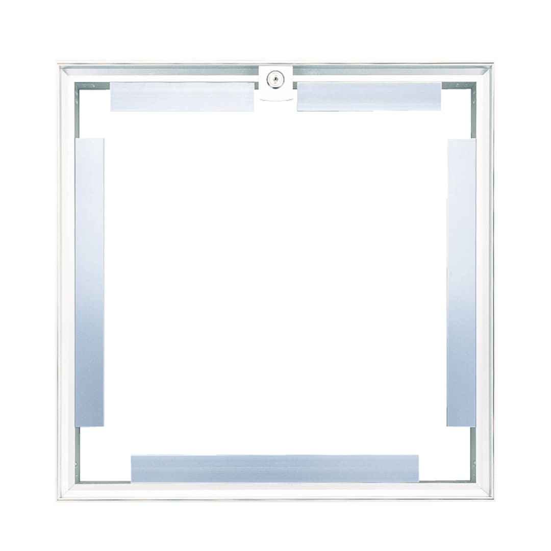 天井点検口 CMJ型 錠付 450角 シルバー CMJ45K 目地タイプ 超スリム 見付幅6mm ダイケン(法人限定)