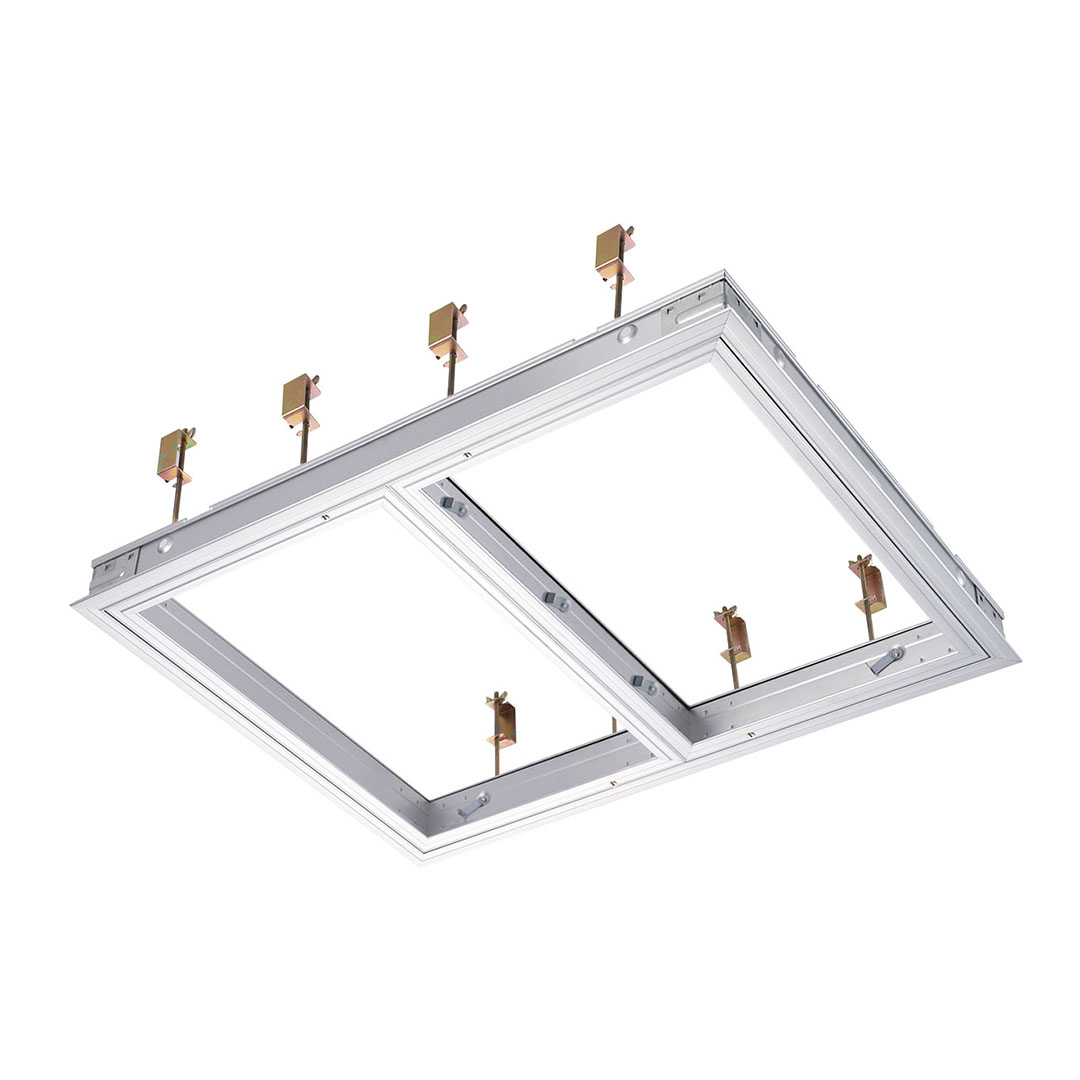 天井点検口 CDZ型 錠無 900角シルバー CDZ90A デラックスタイプ シーリングハッチ ダイケン(法人限定)