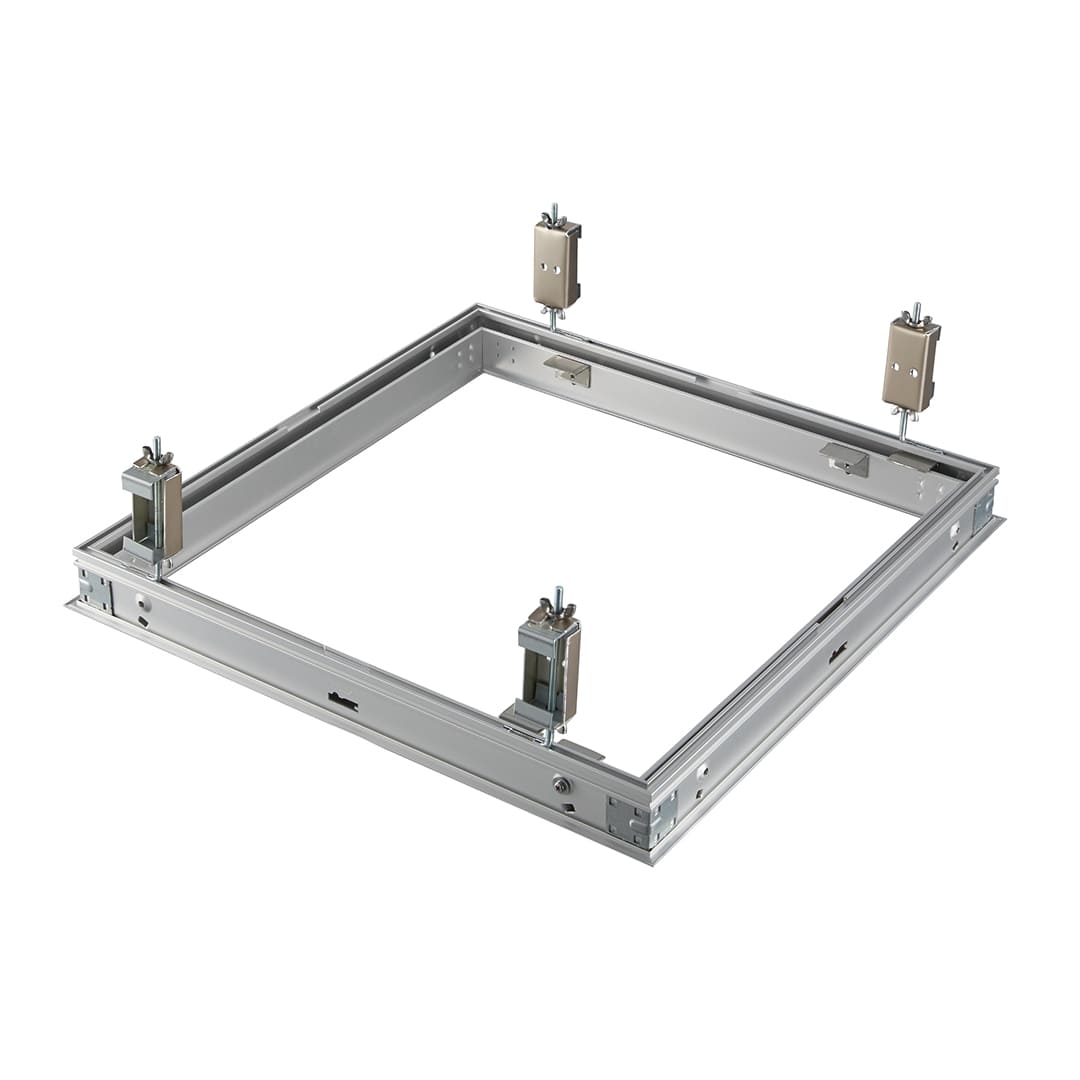 天井点検口 CDZN型 錠無 600角 シルバー CDZN60 屋外対応タイプ 額縁 軽天 風圧 ダイケン(法人限定)