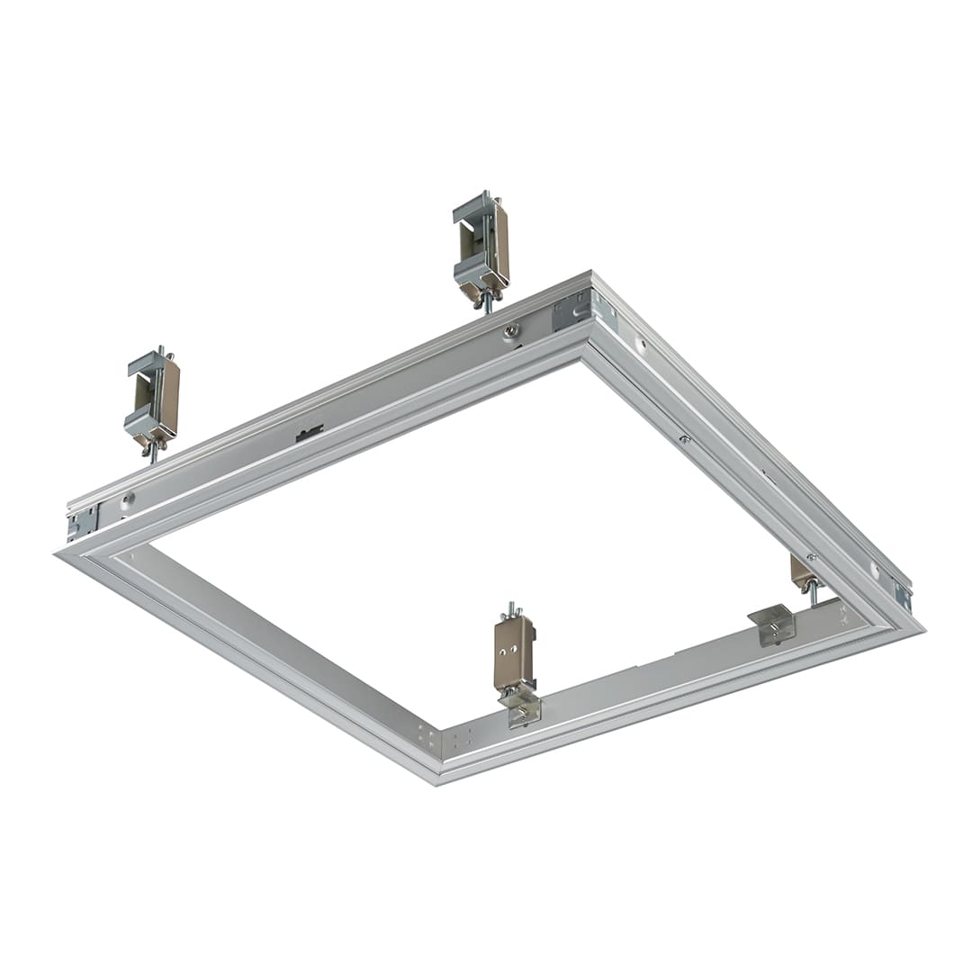 天井点検口 CDZN型 錠無 450角 シルバー CDZN45 屋外対応タイプ 額縁 軽天 風圧 ダイケン(法人限定)