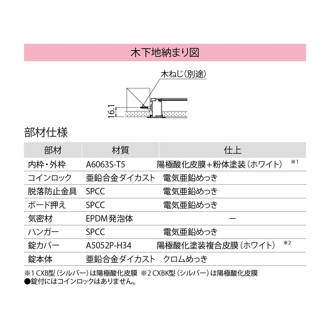 天井点検口 CXB型 錠付 600角 ホワイト CXBW60K 気密タイプ 額縁 点検口 高気密住宅 ダイケン(法人限定)
