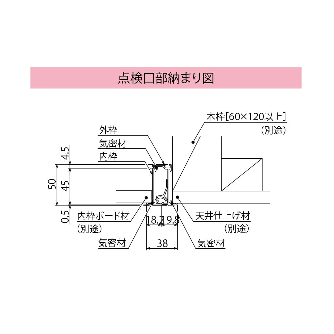 天井点検口 CXTW型 700×1200 ホワイト CXTW9 額縁タイプ 天井裏 天井収納はしご ダイケン(法人限定)