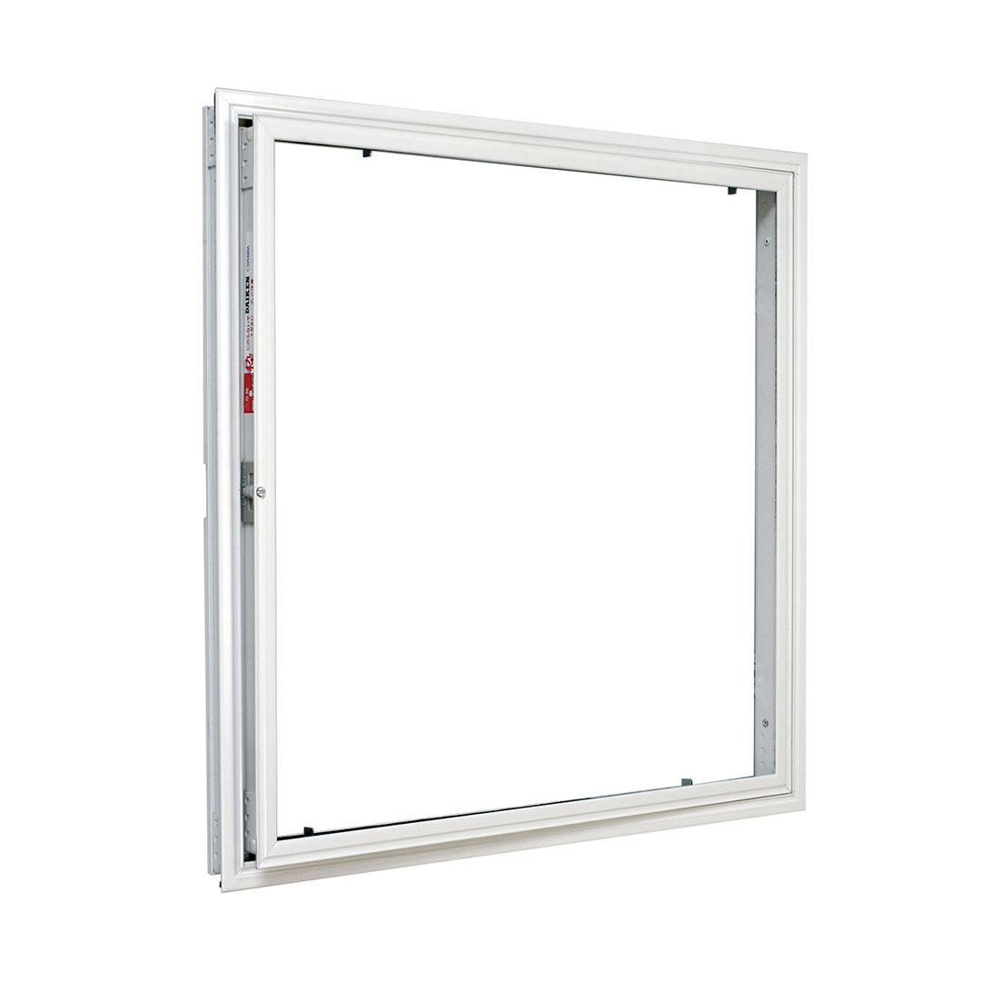 壁点検口 WXB型 錠無 450角 シルバー WXB45 気密タイプ 横開き 額縁 ダイケン(法人限定)