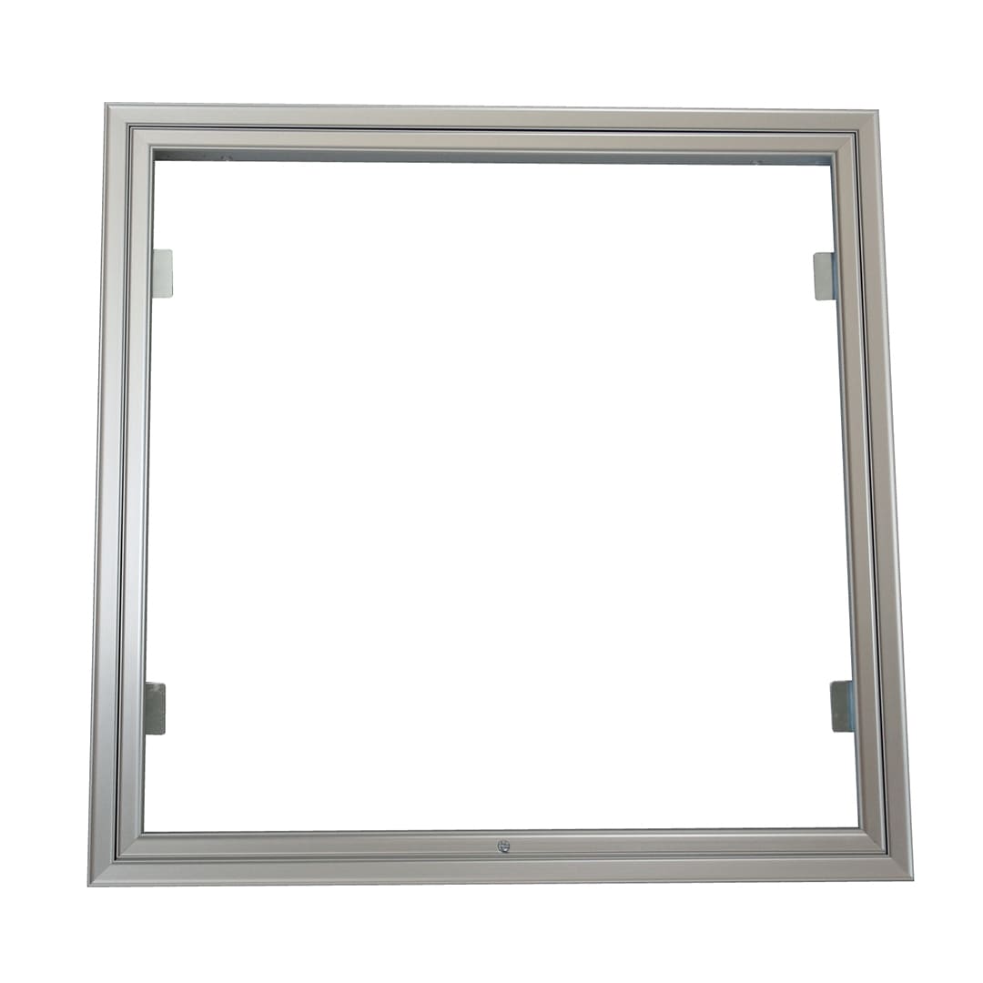 壁点検口 WEJ型 錠無 300角 シルバー WE30J 額縁 下開き 取手不要 安全脱着 ダイケン(法人限定)