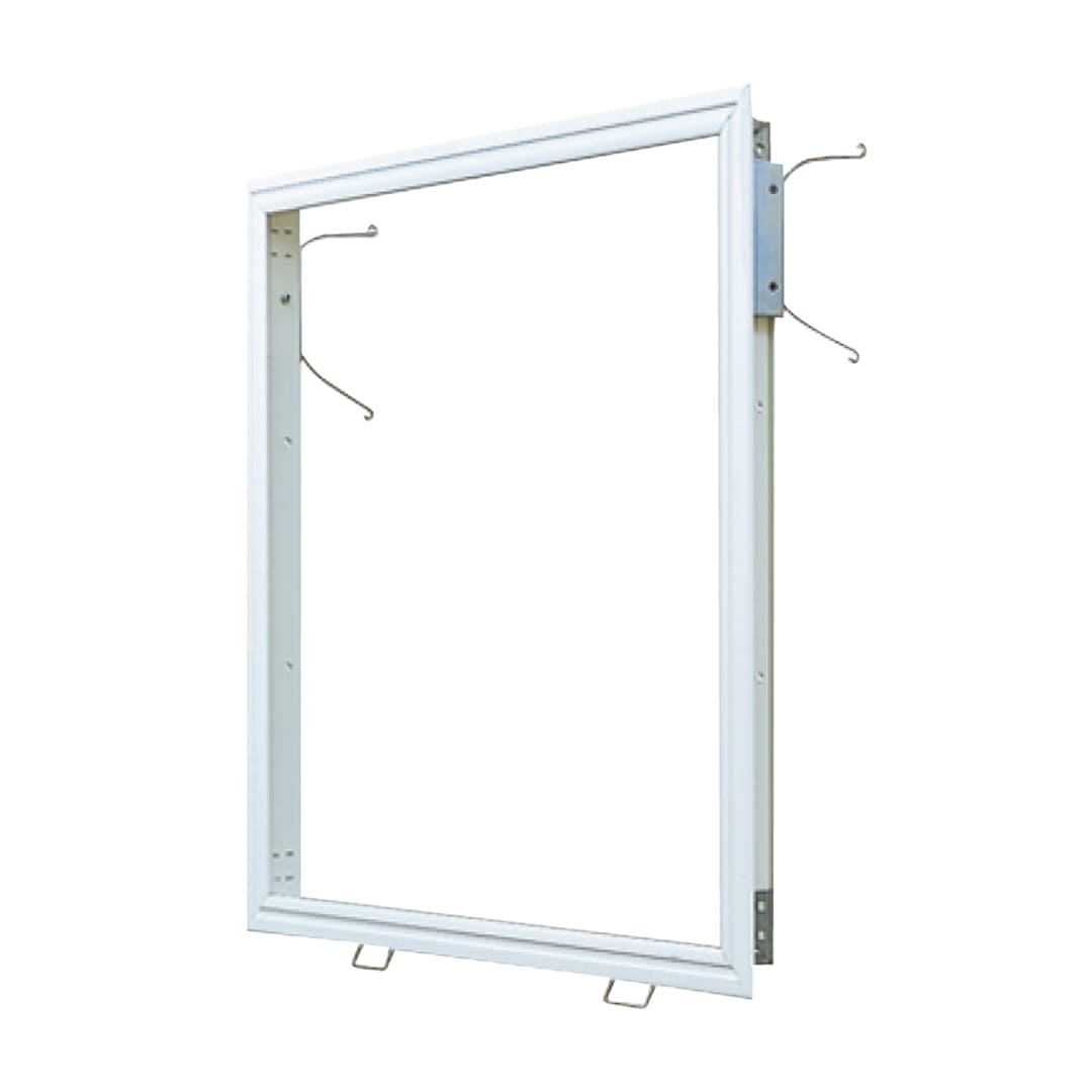 壁点検口 WSL型 600角 ホワイト WSL60 スプリングロック 1枠タイプ 上開き ダイケン(法人限定)