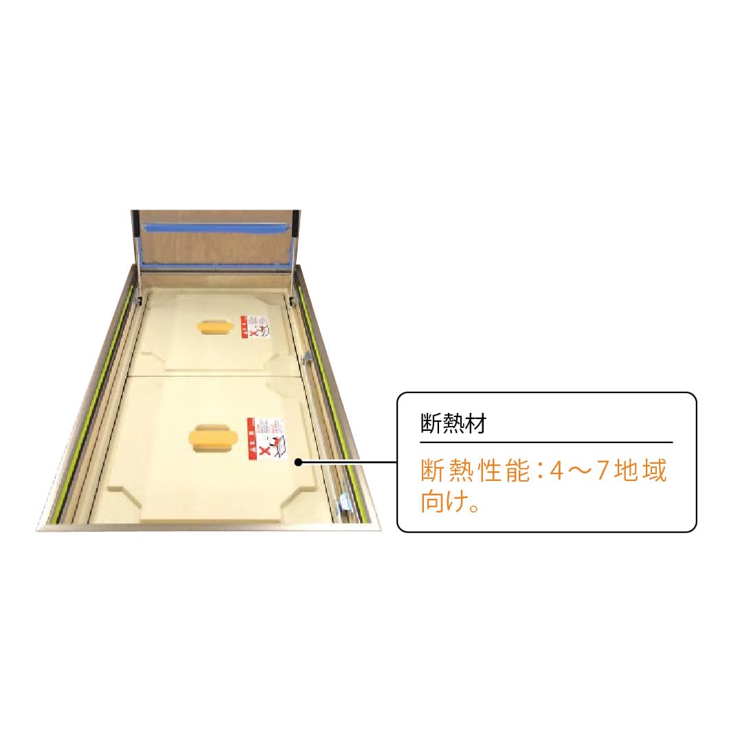 断熱材 ホーム床点検口 HXJ型 床ハッチ HXJ712OD 点検口 環境 6価クロムフリー ダイケン(法人限定)