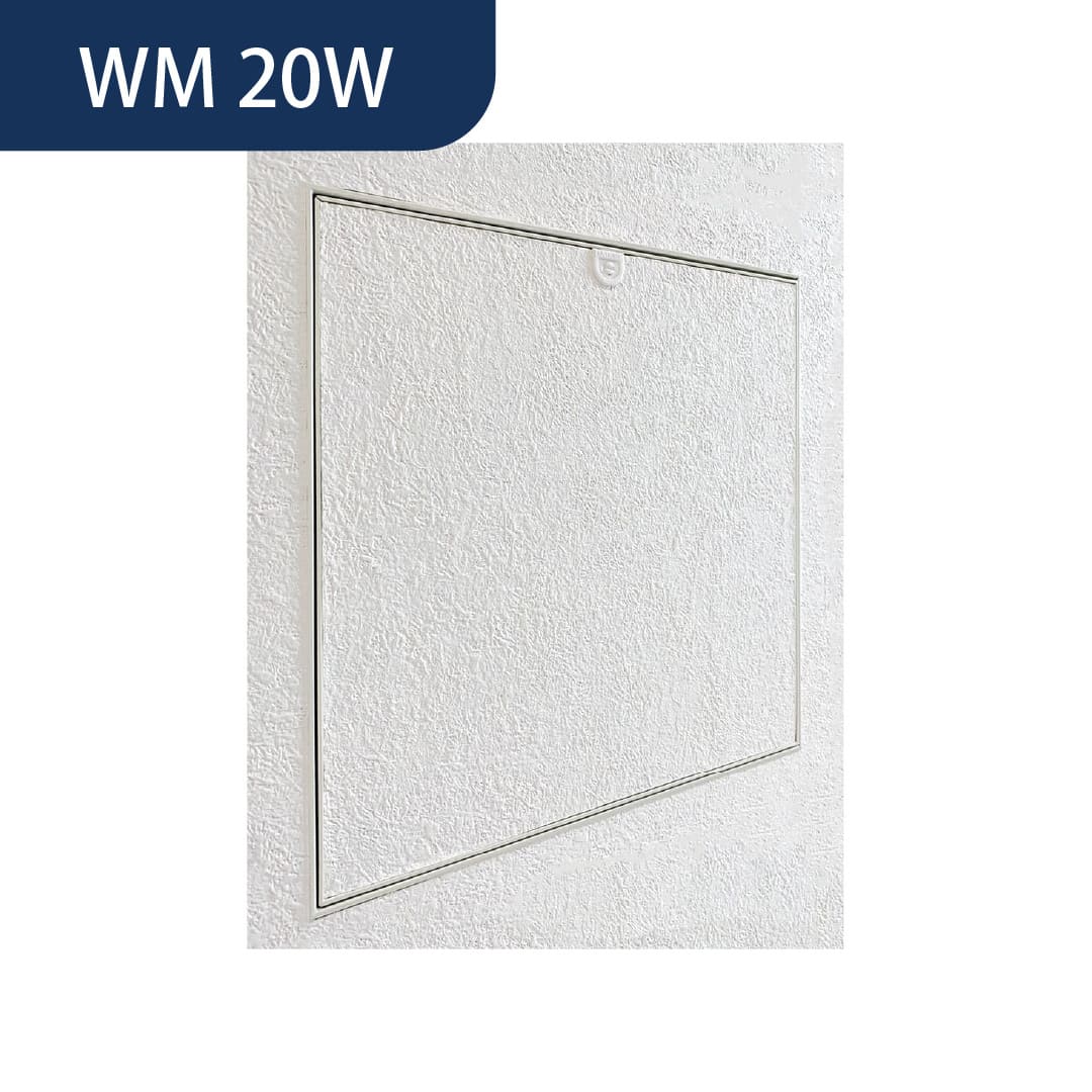 壁点検口 WMW型 200角 ホワイト WM20W スリム 目地タイプ 上開き ダイケン(法人限定)
