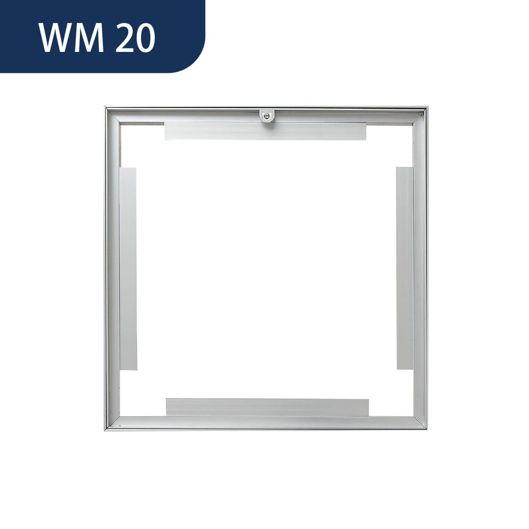 壁点検口 WM型 200角 シルバー WM20 スリム 目地タイプ 上開き ダイケン(法人限定)