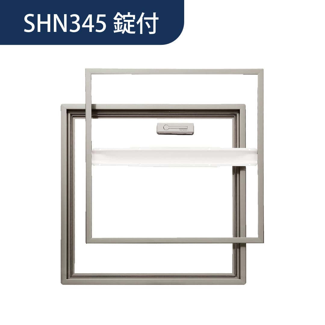 ホーム床点検口 錠付 SH3型 450角 艶消ステンカラー SHN345K 気密 仕上厚15mm ダイケン(法人限定)