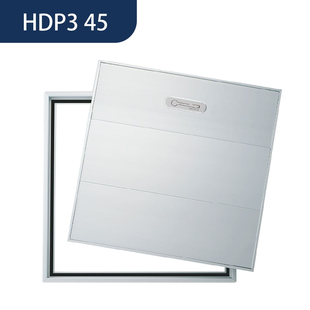 ホーム床点検口 HDP型 450角 艶有シルバー HDP345 簡易気密 仕上厚15mm ダイケン(法人限定)