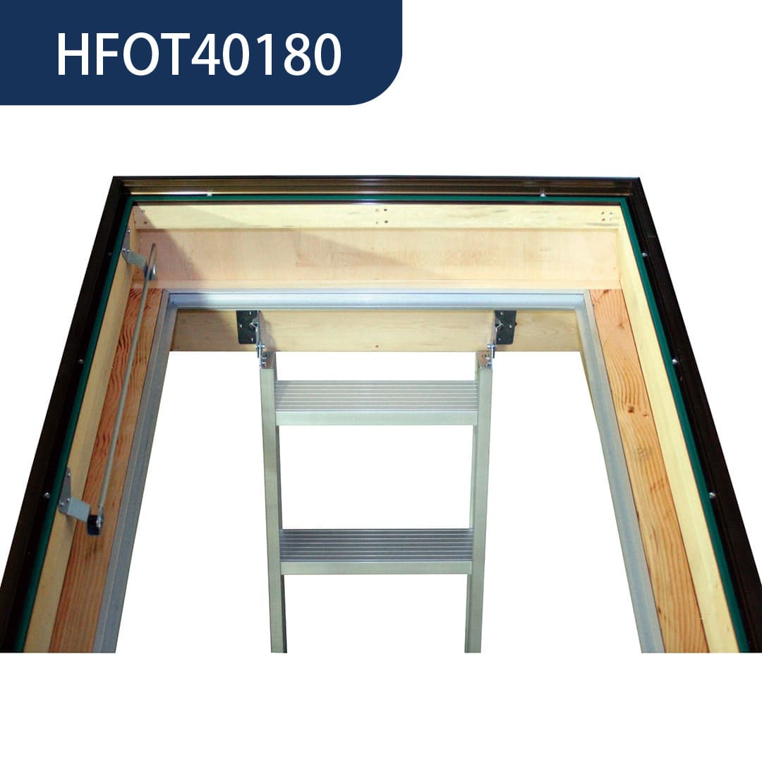 はしご ホーム床点検口 HXJ型 床ハッチ HFOT40180 アルミ製 軽量 高強度 ダイケン(法人限定)