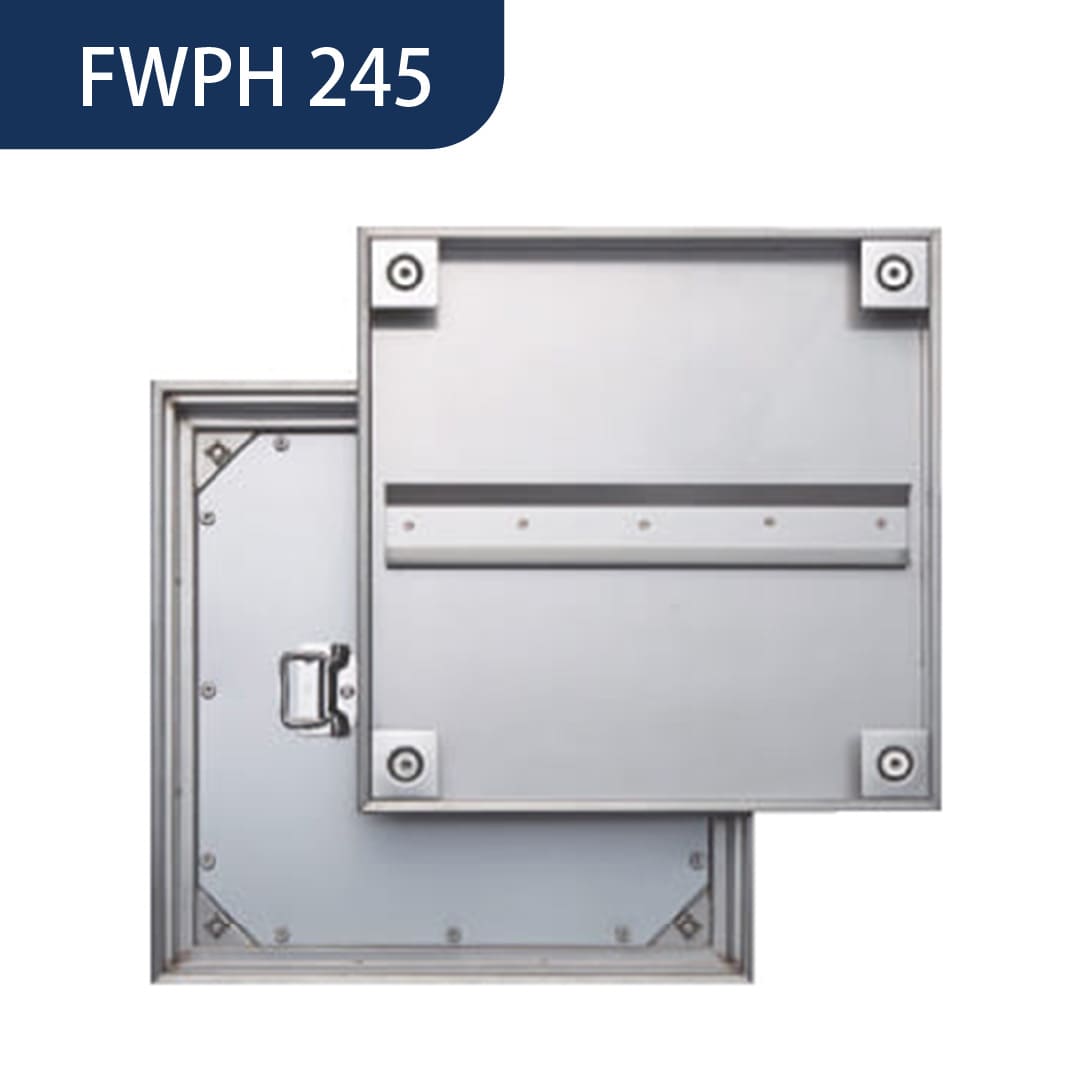 【2台以上で送料無料】床点検口 FWPH2型 450角 FWPH245 ステンレス目地 防水 防臭タイプ 二重蓋 モルタル充填 ダイケン(法人限定)