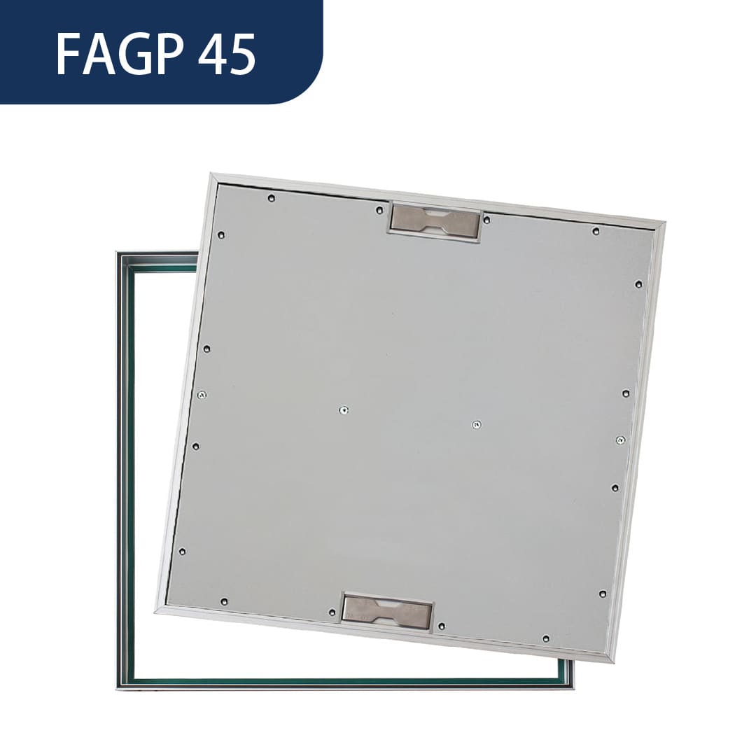 床点検口 FAGP型 450角 FAGP45 アルミ目地 防塵タイプ 樹脂タイル用 ダイケン(法人限定)