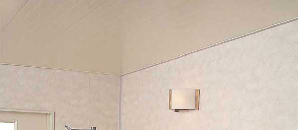 バスパネルEX-3E ホワイト3000mm EX3-W【ケース販売】8枚 浴室 水回り UV塗装仕上げ